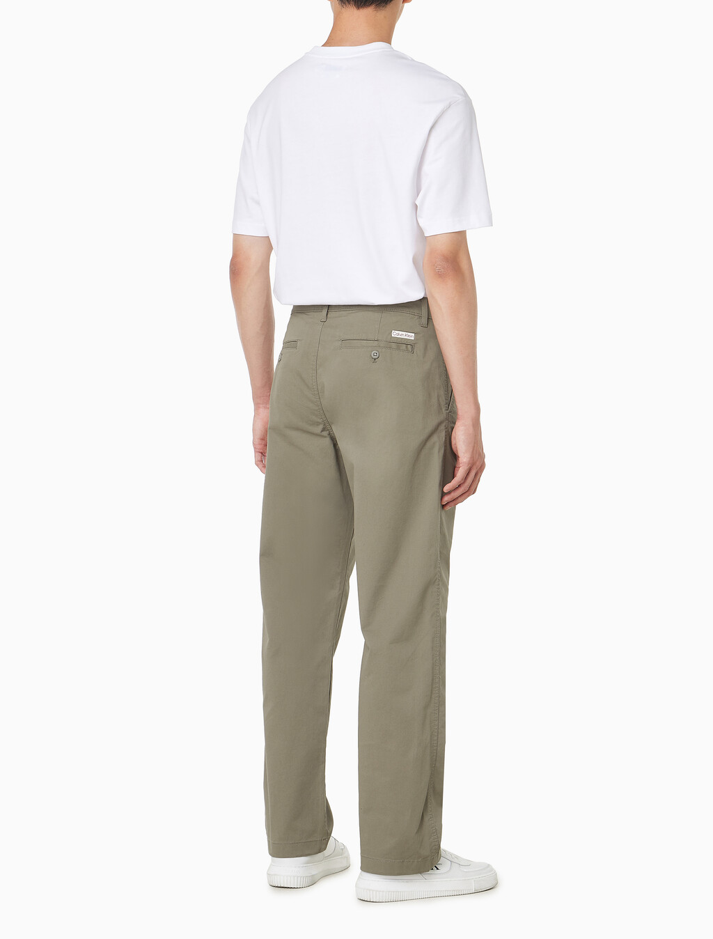 Buy 남성 90s 스트레이트핏 컴포트 치노팬츠 in color Kaki