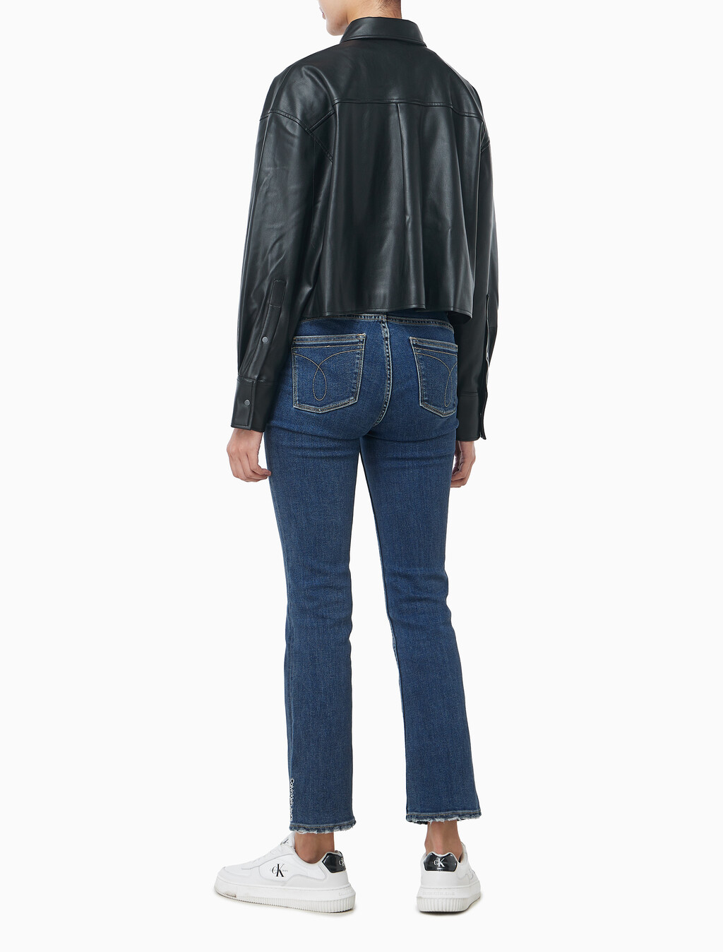 Buy 여성 폭스레더 셔츠 in color BLACK