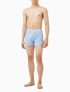 Buy 남성 울트라 소프트 모달 박서 in color Skyblue Print