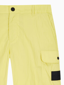 Buy 남성 나일론 라이트웨이트 카고 쇼츠 in color YELLOW SAND