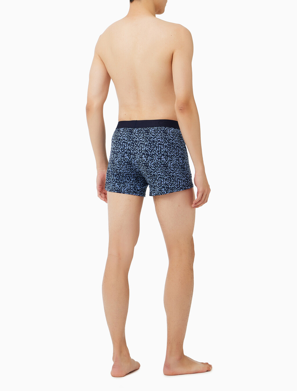 Buy 남성 울트라 소프트 모달 박서 in color Dark Navy Print