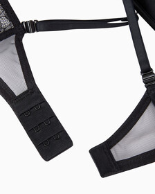 Buy 여성 CK 블랙 그래픽 레이스 AF 푸쉬업 브라 in color BLACK
