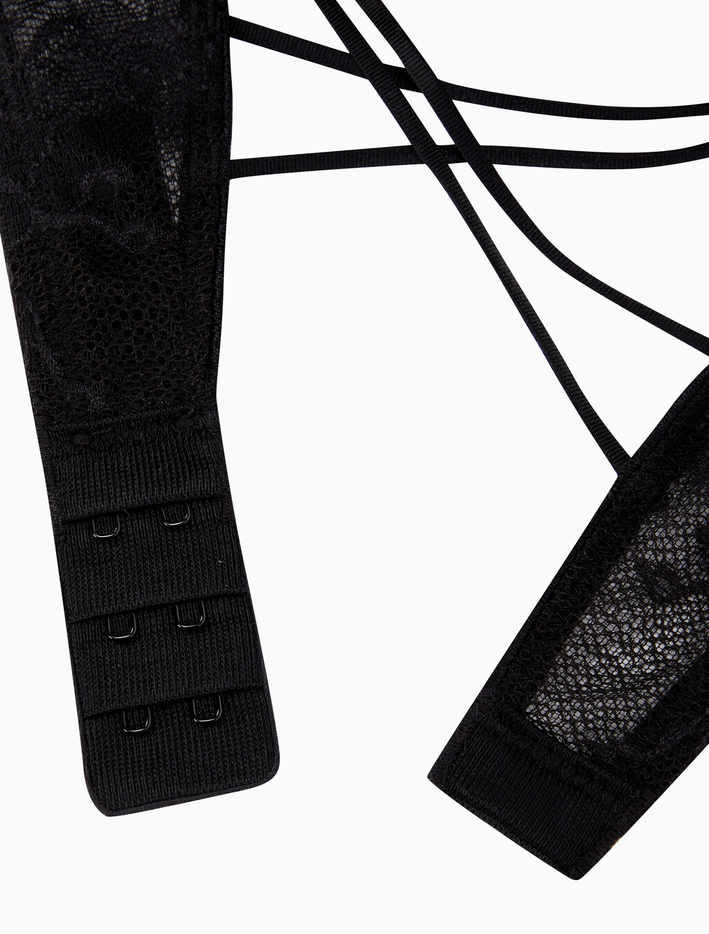 Buy 여성 CK 블랙 브라이덜 AF 플런지 푸쉬업 브라(ADD A SIZE) in color BLACK