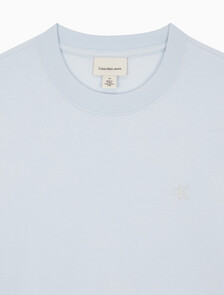 Buy 남성 이지핏 아카이브 로고 반팔 티셔츠 in color LIGHT BLUE