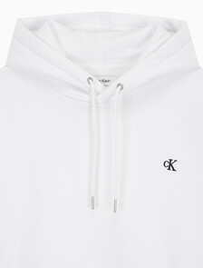 Buy 남성 롱슬리브 아카이브 플리스 후디 in color BRILLIANT WHITE