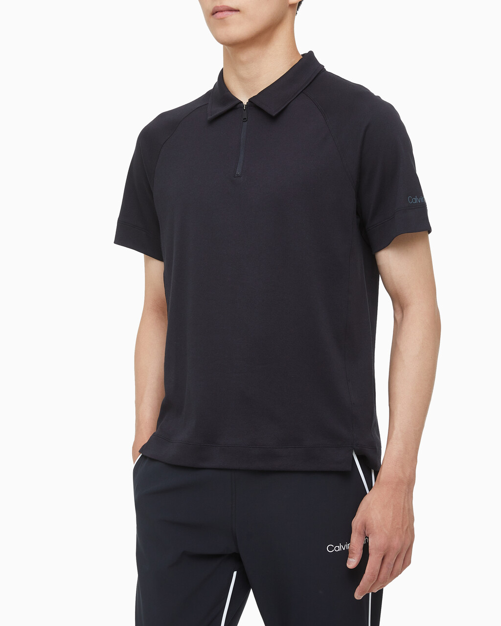 Buy 남성 레귤러핏 숏슬리브 폴로셔츠 in color BLACK