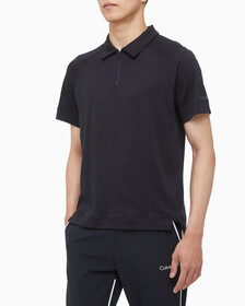 Buy 남성 레귤러핏 숏슬리브 폴로셔츠 in color BLACK