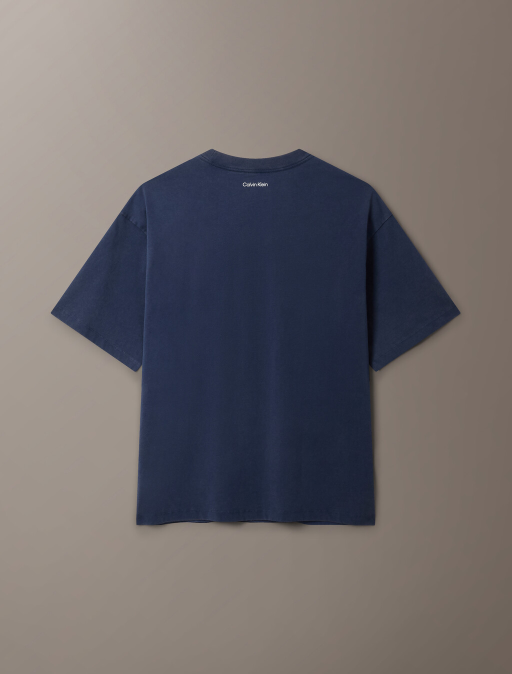Buy 애시드 워시 그래픽 티 in color Navy
