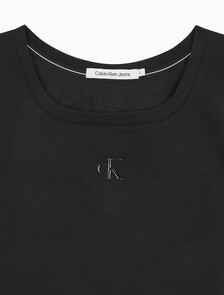 Buy 여성 쿨링 로고 베이비 티셔츠 in color CK BLACK