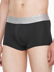 Buy 남성 CK 리컨시더드 스틸 마이크로 로우라이즈 드로즈 3PK in color BLACK