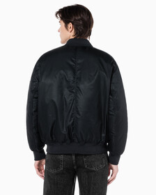 Buy 남성 후디 보머 다운 자켓 in color CK BLACK