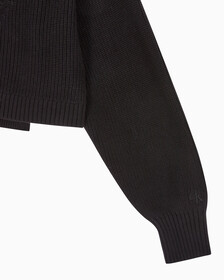 Buy 여성 투인원 패션 가디건 in color CK BLACK