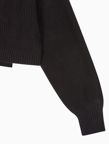 Buy 여성 투인원 패션 가디건 in color CK BLACK