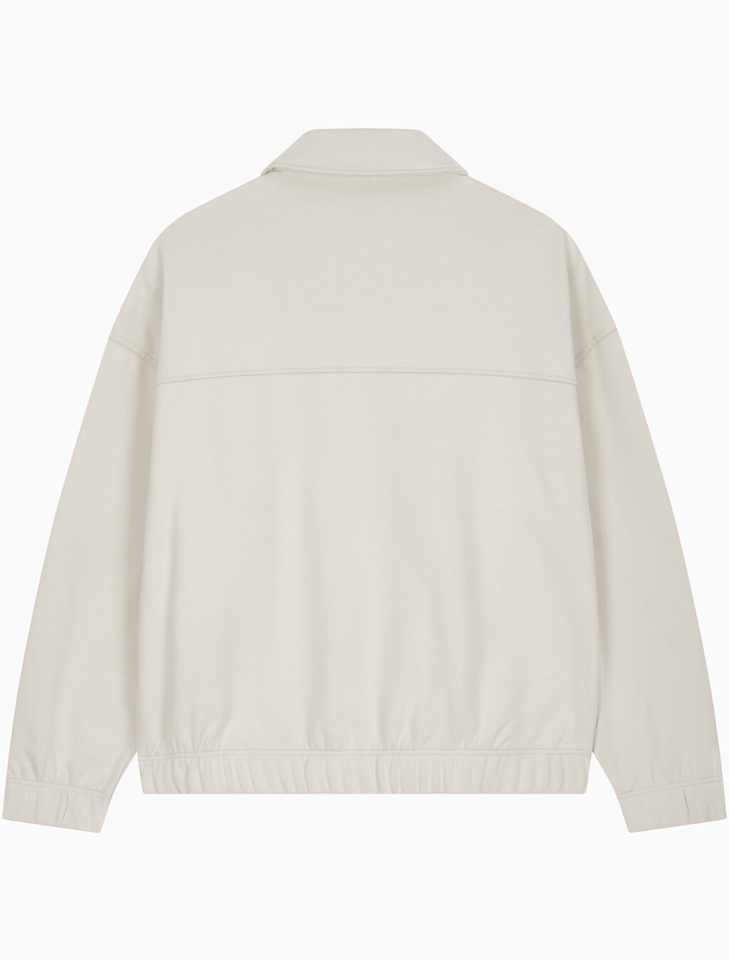 Buy 남성 릴렉스핏 기모 스웻 버튼 카라 자켓 in color LIGHT BEIGE