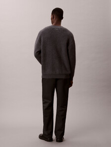 Buy 남성 90S 스트레이트핏 코튼 워크웨어 팬츠 in color PIRATE BLACK