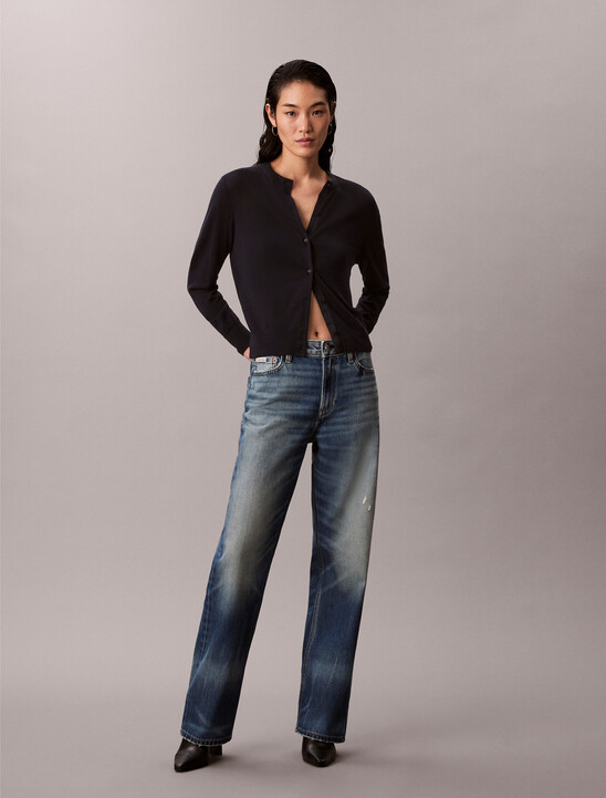 여성 L/S 메리노 가디건