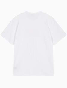 Buy 남성 레귤러핏 스포츠 로고 반팔 티셔츠 in color BRILLIANT WHITE
