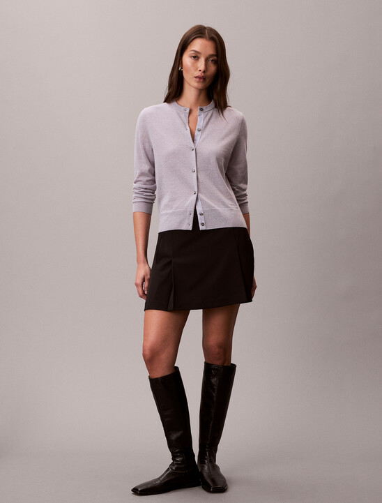 여성 L/S 메리노 가디건