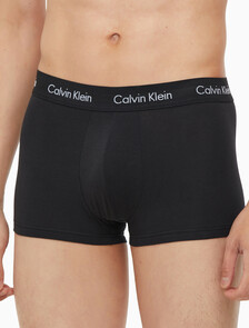 Buy 남성 코튼 스트레치 로우 라이즈 드로즈 5PK in color BLACK/CHARCOAL/NAVY/SKY BLUE/BLACK