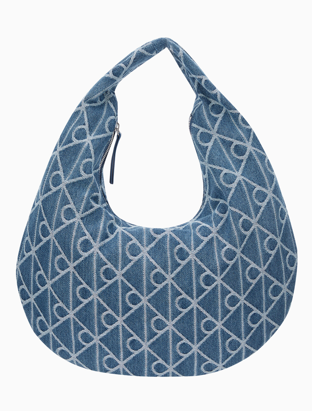 Buy 여성 엠블럼 데님 호보 백 in color Denim JQD Medium Wash