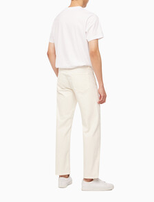 Buy 남성 90's 스트레이트핏 화이트 데님 in color CHALKY BLUE