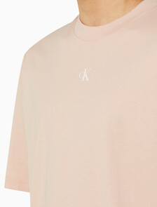 Buy 남녀공용 디퓨즈 그래픽 반팔 티셔츠 in color PINK