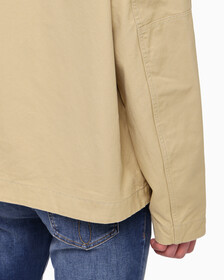 Buy 남성 박시핏 워크웨어 크롭 재킷 in color TRAVERTINE