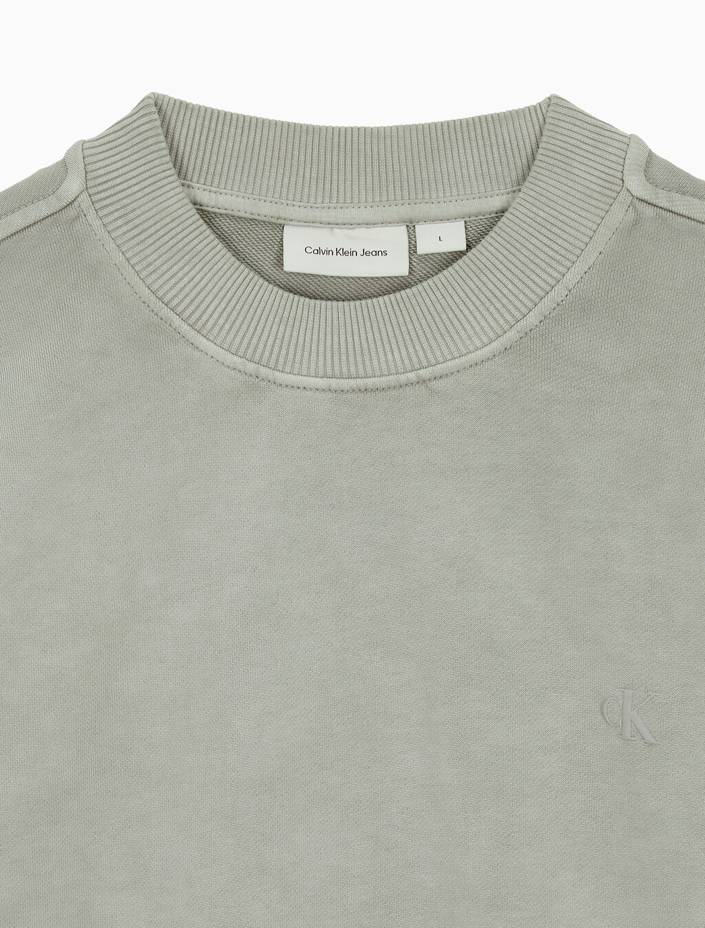 Buy 남성 릴렉스핏 빈티지 워시 맨투맨 스웻셔츠 in color KHAKI BEIGE