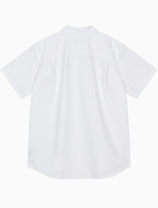 Buy 남성 릴렉스핏 옥스포드 반팔 셔츠 in color BRIGHT WHITE