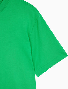 Buy 여성 박시핏 반팔 티셔츠 in color BLOSSOM GREEN