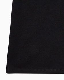 Buy 여성 스트레이트핏 모노그램로고 크루넥 반팔 티셔츠 in color CK BLACK