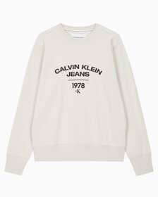 Buy 남성 커브 1978 로고 크루넥 스웨트셔츠 in color BLUR FLORAL_BLACK