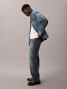 Buy 남성 골드코스트 선셋 데님 필드 자켓 in color Blue