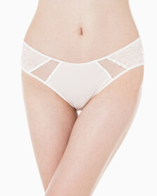 Buy 여성 CK 블랙 그래픽 레이스 AF 힙스터 팬티 in color VAPOROUS GRAY
