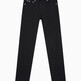 WASHED BLACK LOGO LACE
