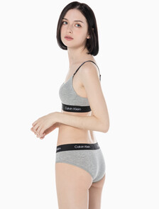 Buy 여성 1996 코튼 AF 라이틀리 라인드 브라렛 in color GREY HEATHER