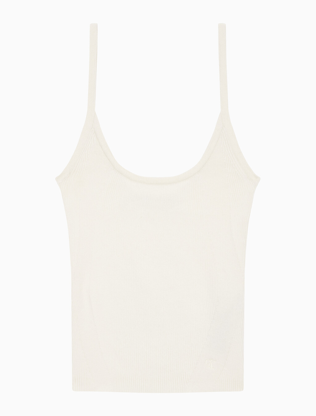 Buy 여성 버튼 디테일 스웨터 탱크 탑 in color WHITE