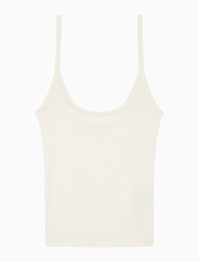 Buy 여성 버튼 디테일 스웨터 탱크 탑 in color WHITE