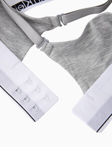 Buy 여성 아이콘 코튼 모달 AF 푸쉬업 브라 in color GREY HEATHER