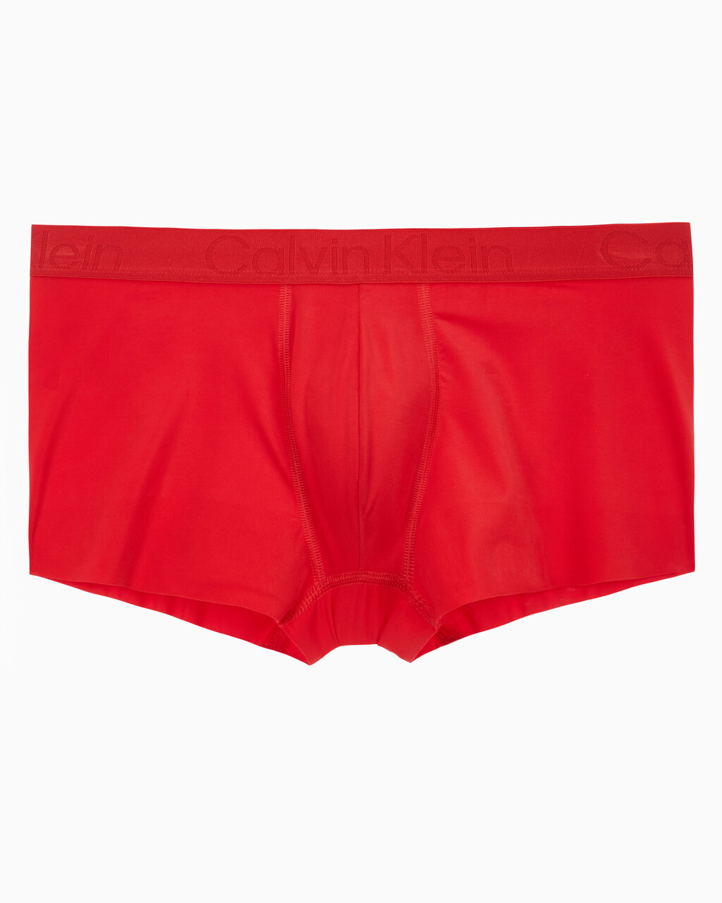 Buy 남성 CK 블랙 울트라서포트 로우라이즈 트렁크 in color ROUGE