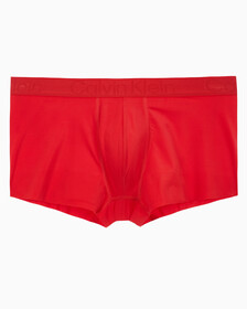 Buy 남성 CK 블랙 울트라서포트 로우라이즈 트렁크 in color ROUGE