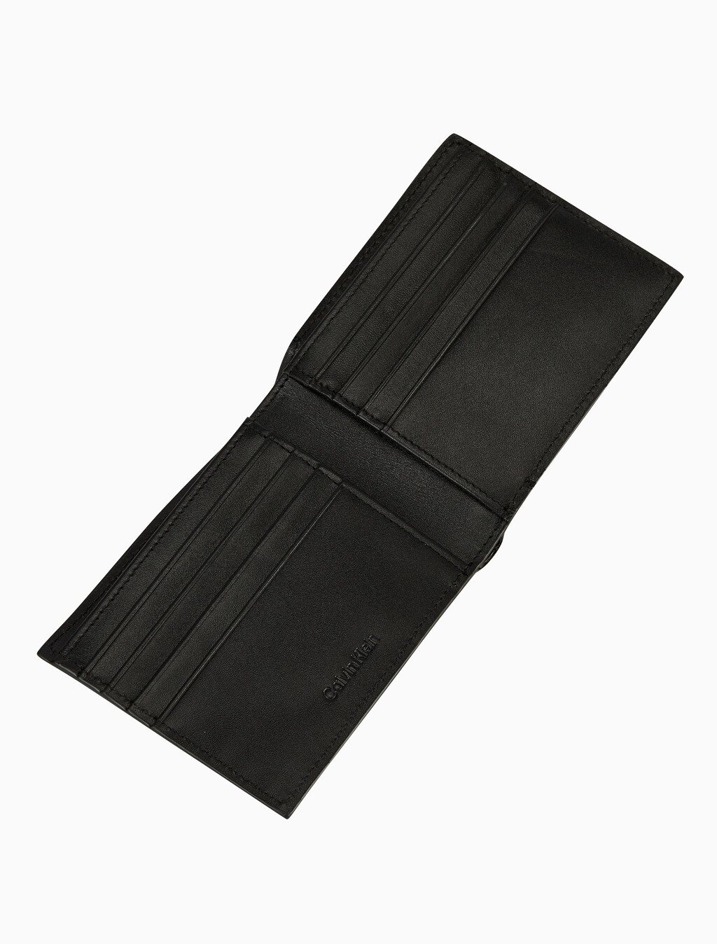 Buy 남성 CK 플라크 빌폴드 지갑 in color BLACK