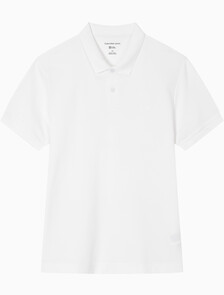 Buy 남성 레귤러핏 피케 폴로 쿨링 반팔 티셔츠 in color BRIGHT WHITE
