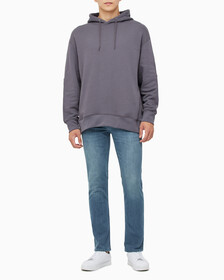 Buy 남성 테리 후디 in color CHARCOAL