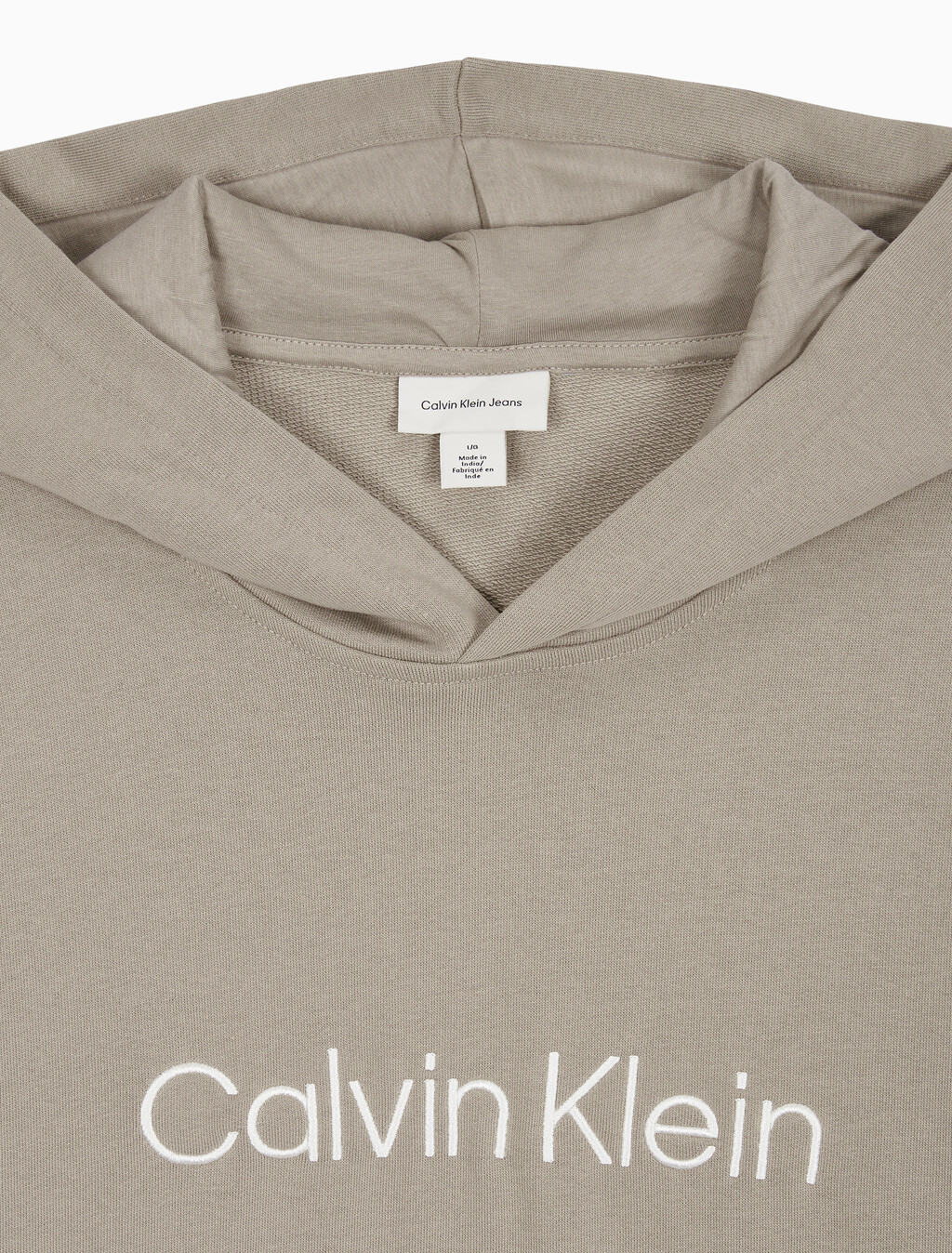 Buy 남성 릴렉스핏 스탠다드 로고 후드 티셔츠 in color VINTAGE KHAKI
