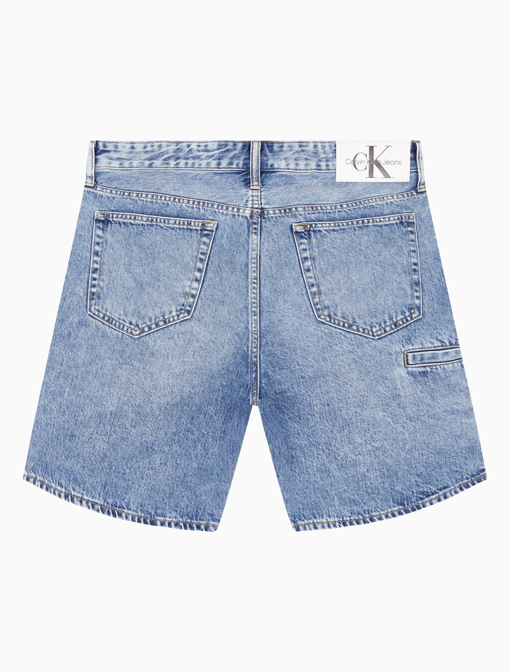 Buy 남성 릴렉스핏 에코 쿨 데님 쇼츠 in color CHALKY BLUE