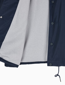 Buy 남성 나일론 클래식 코치 자켓 in color DARK SAPPHIRE