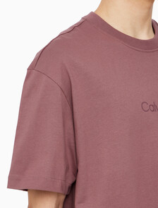 Buy 남성 릴렉스핏 헤비 코튼 크루넥 반팔 티셔츠&nbsp; in color CAPRI ROSE