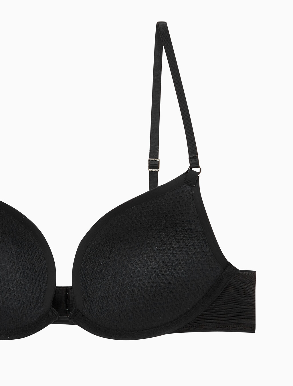Buy 여성 미니멀리스트 AF 푸쉬업 브라 in color BLACK
