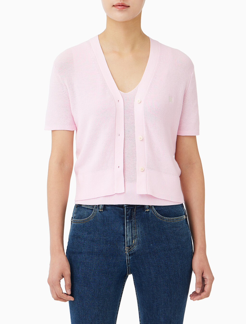 Buy 여성 코튼 트윈세트 in color Pink